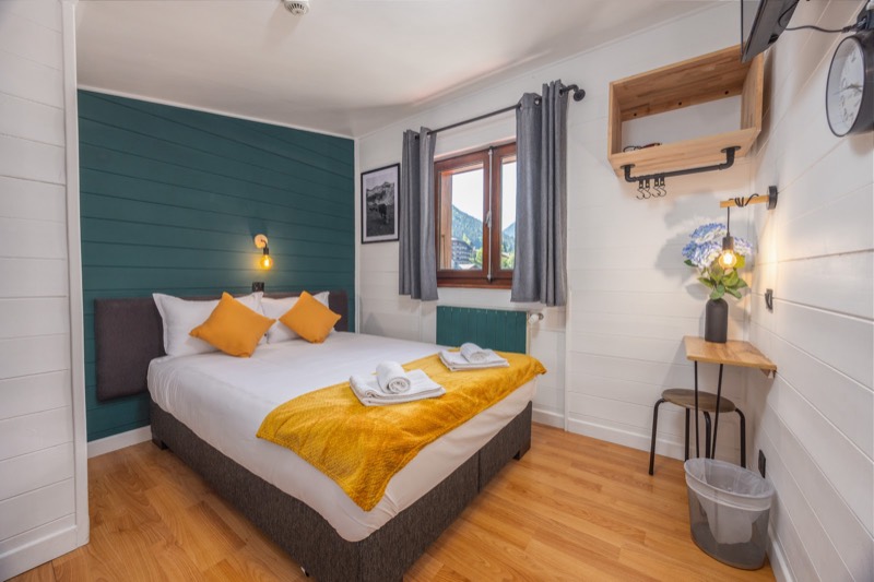 Double room at Les Rhodos